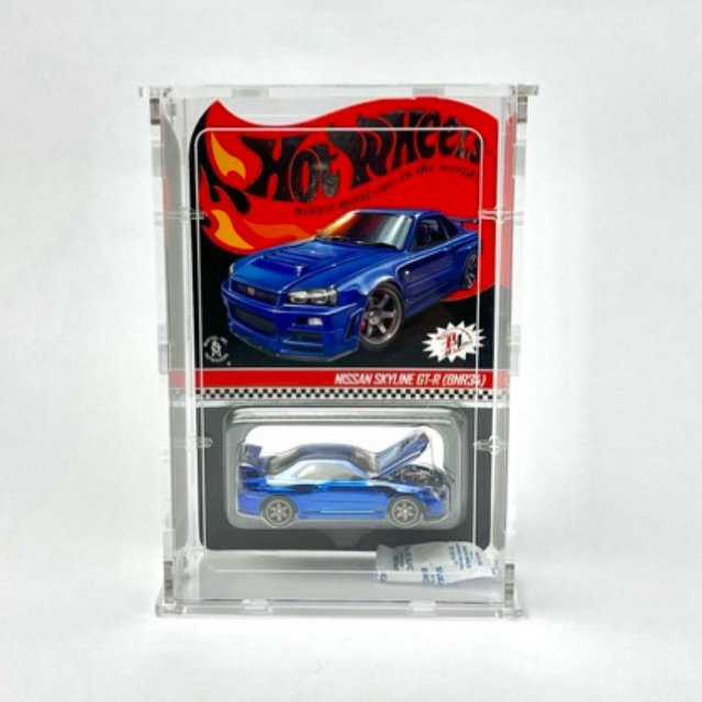 hotwheels rlc r34 biru
