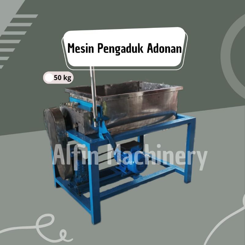 Mesin Pengaduk Adonan Tepung kapasitas 50kg