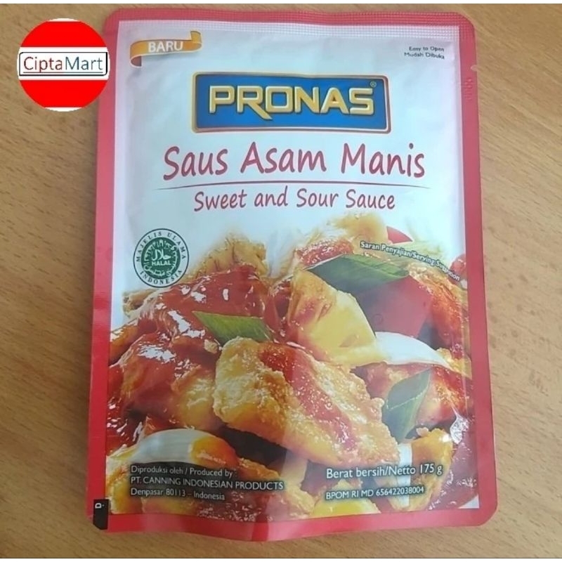 

Pronas Saus Asam Manis Stir Fry 175gr
