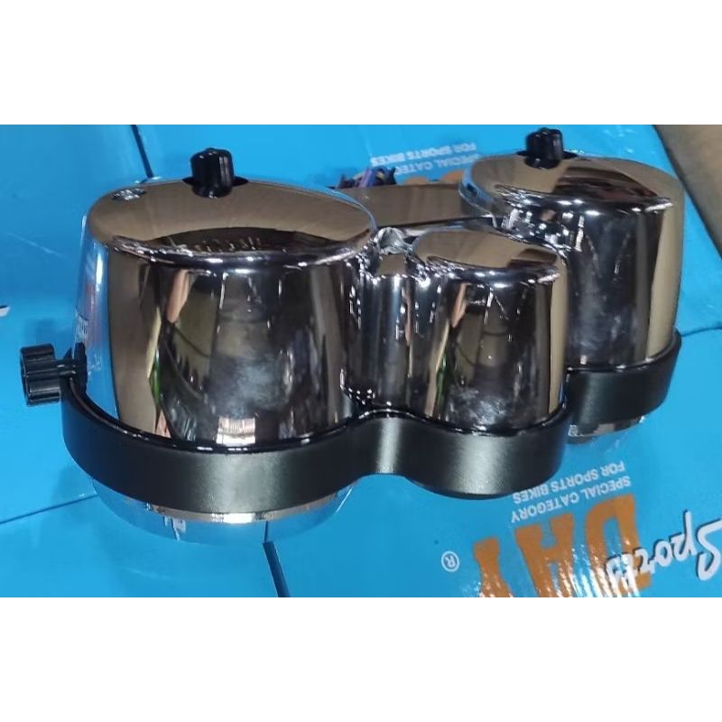 Speedometer ninja R ninja SS batok CHROOM layar putih