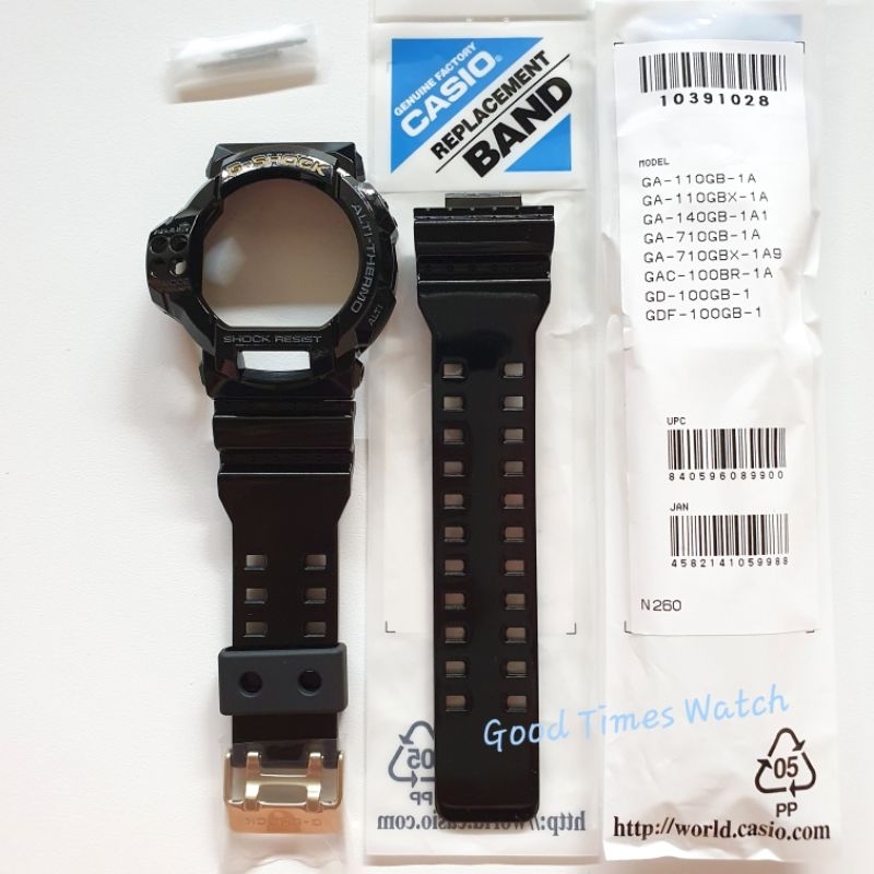 PAKET BEZEL STRAP G-SHOCK GDF-100GB-1 GDF 100GB GDF 100 CASIO ORIGINAL