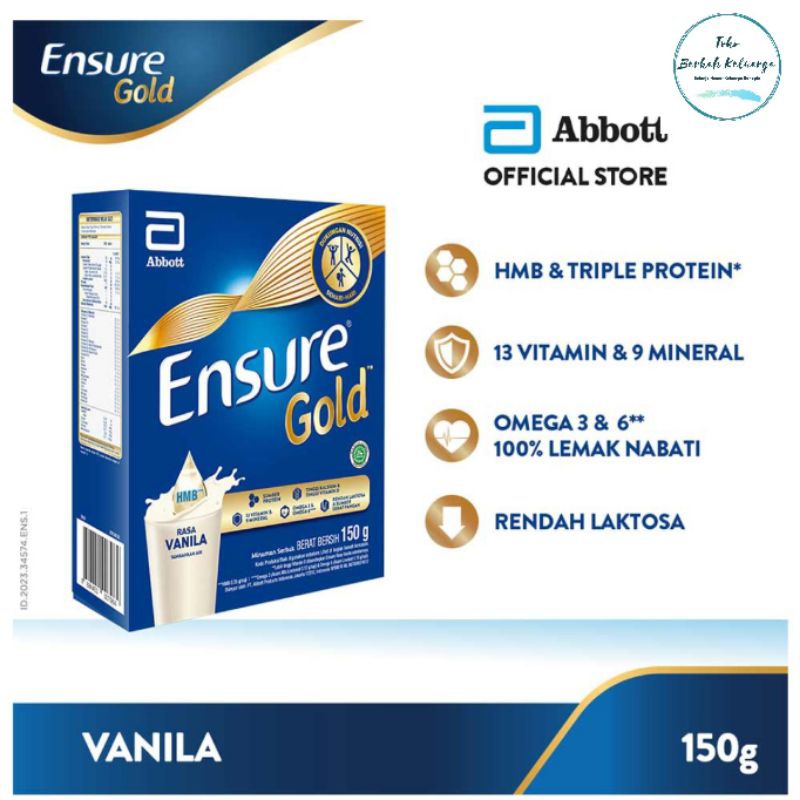 

Ensure Nutrition Powder Fos Vanilla 150G