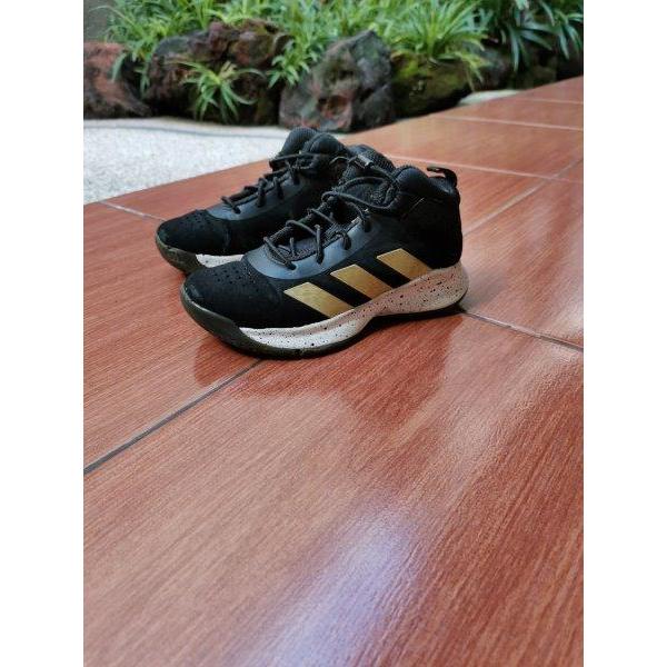 UK28 SEPATU BASKET ANAK ADIDAS ORI GOLD 3STRIPES