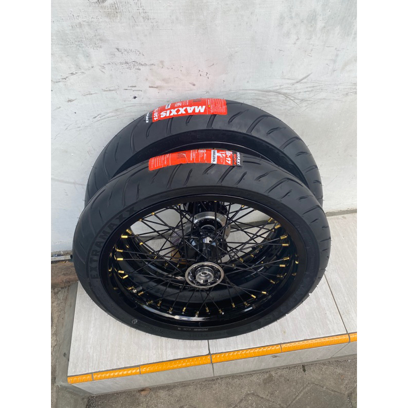 roda supermoto klx velg supermoto klx ban klx supermoto