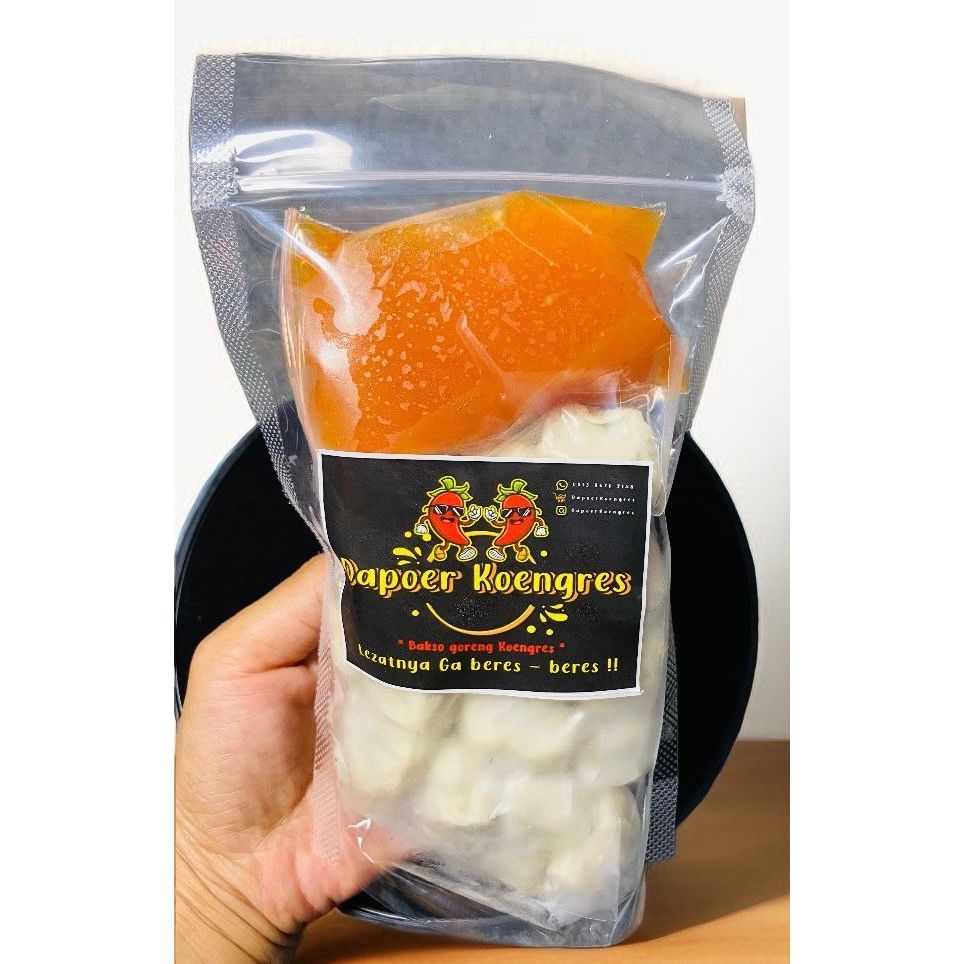 

BAKSO GORENG PREMIUM KOENGRES + SAUS SAMBAL ( HARGA PER PCS )