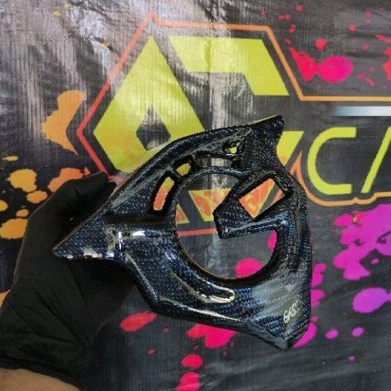 cover list speedometer beat deluxe carbon kevlar atau carbon fiber cover kilometer honda beat deluxe