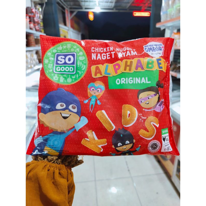

SO GOOD Nugget Ayam Alphabet Original