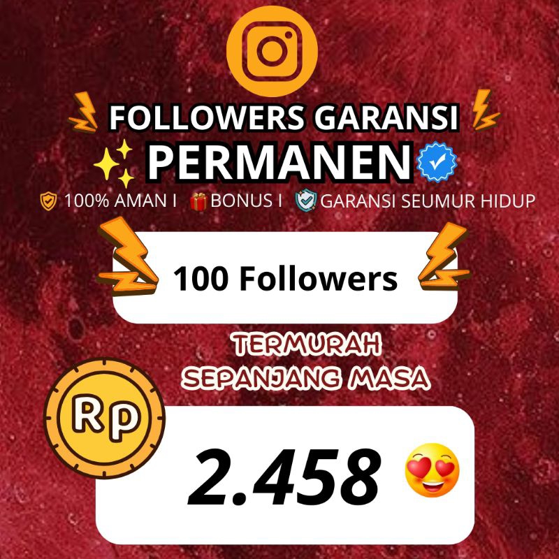 FOLLOWERS FOLLOWERS INSTAGRAM FOLLOWERS TERMURAH INSTAGRAM BERGARANSI