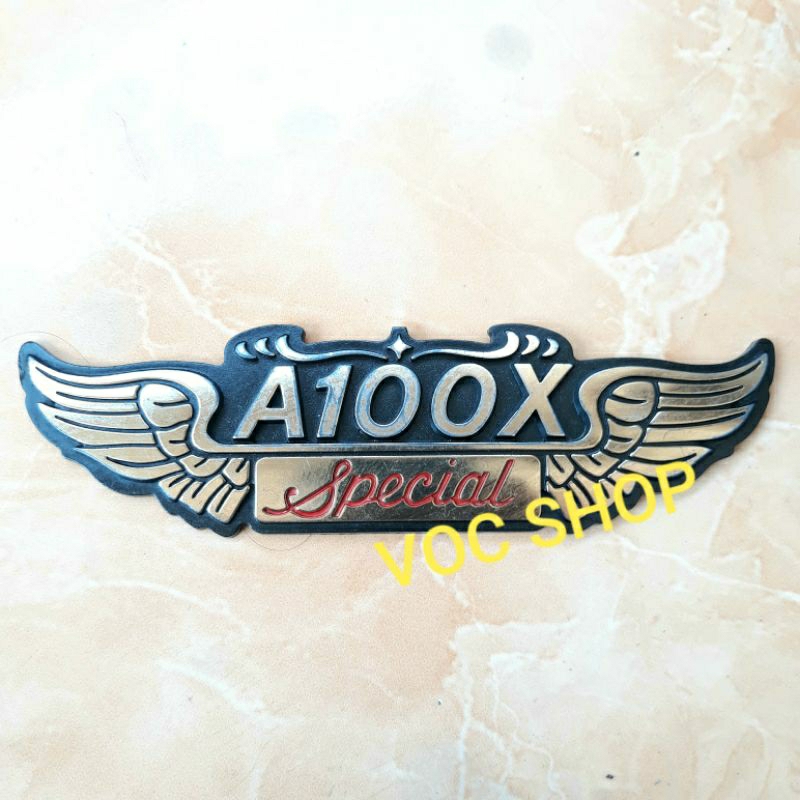 Suzuki A100 Logo Emblem Tepong Body Bodi Cover Dop Box Aki Original Bekas