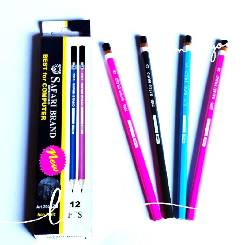 

PENSIL1 PAK (ISI 12 PCS,) SAFARI 2B
