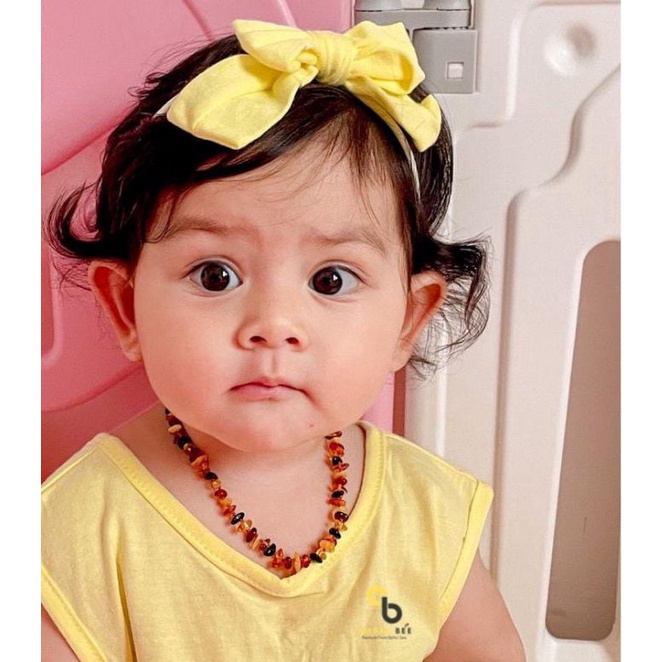 KODE D92P GELANG Kalung Amber Bayi dan Anak Premium Multicolor Glossy tumbuh Gigi kesehatan