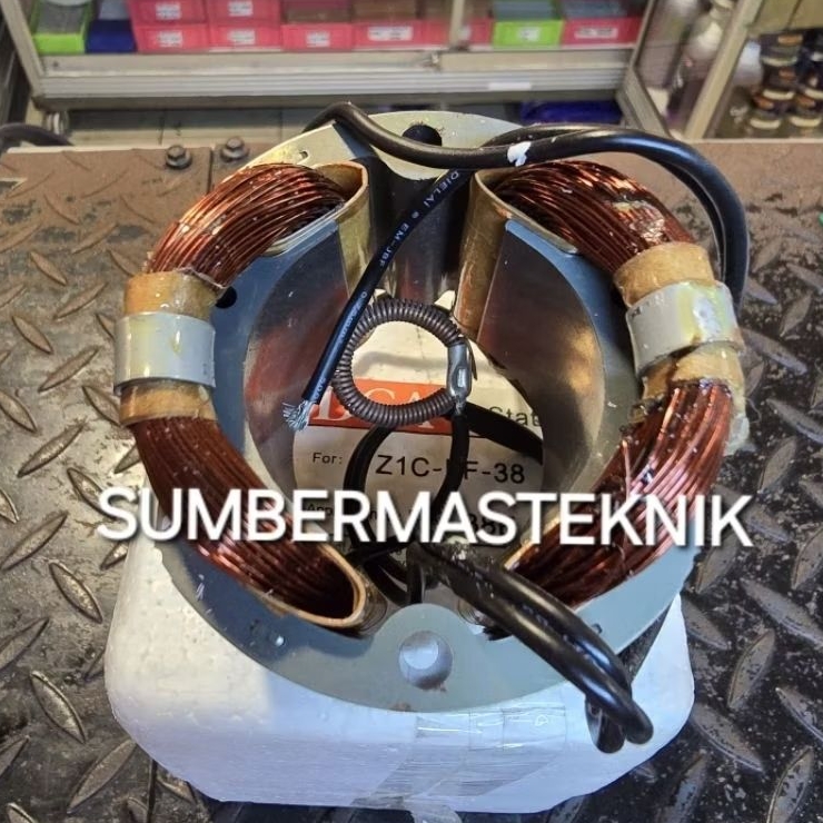 STATOR HITACHI PR38E BANTALAN GULUNGAN MESIN BOR HITACHI PR 38E HITACHI PR-38E BULL