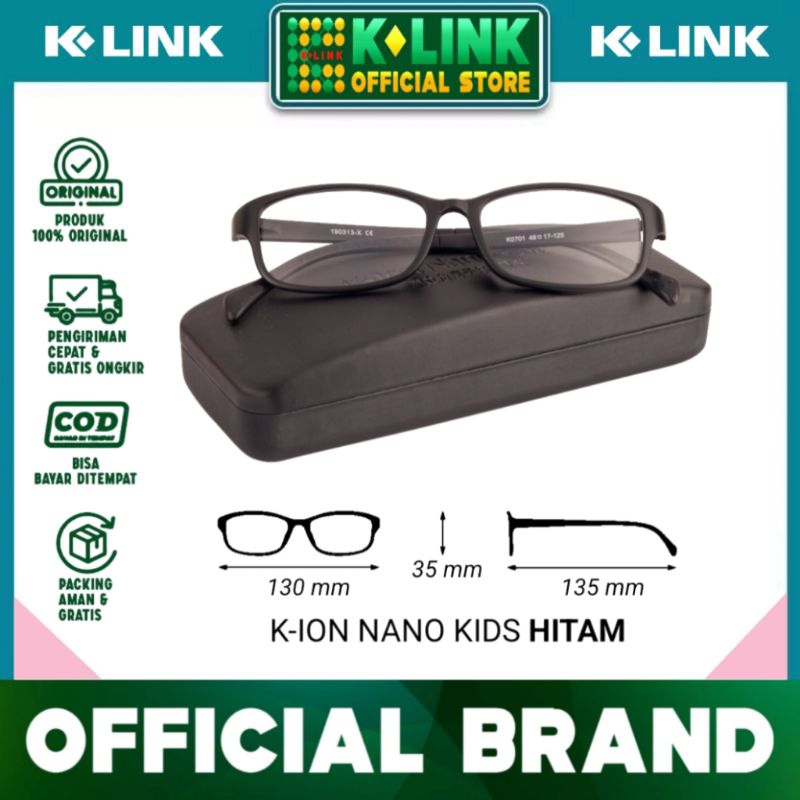 K ION NANO KIDS ORIGINAL | KACAMATA K ION NANO ANAK FRAME KACAMATA KESEHATAN K-LINK