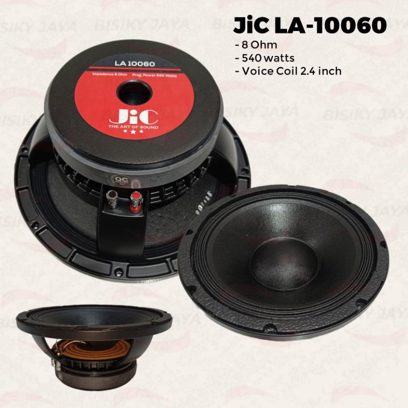 Speaker 10 inch JIC LA 10060 Original Speaker JIC LA10060
