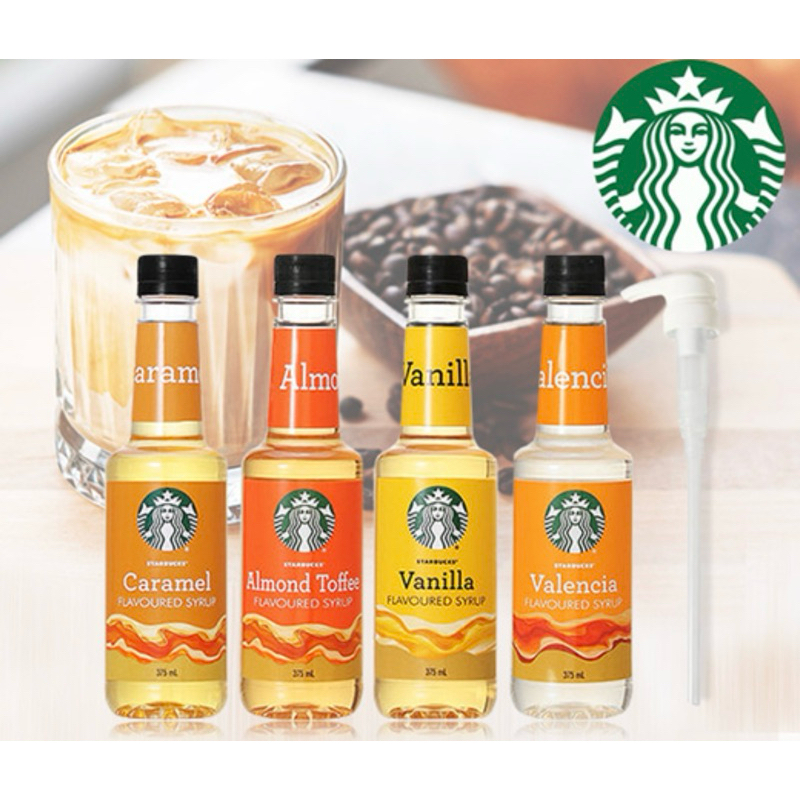 

Starbucks Caramel Syrup Caramel sirup Original Coffee 375ml / MINI 90 ml utk Kopi