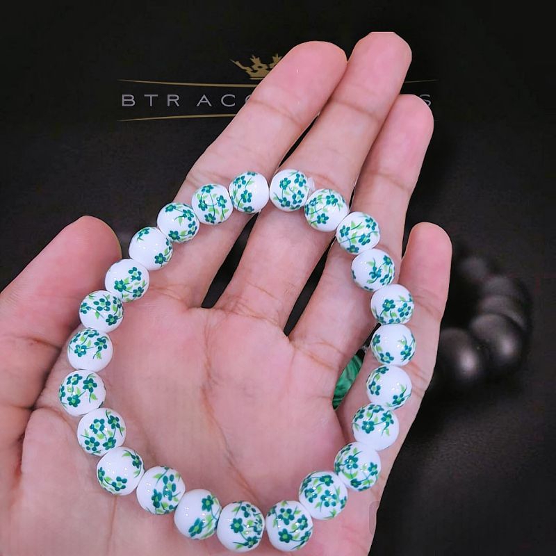 GELANG BATU PRIA WANITA WARNA BANYAK MOTIF KEREN ELEGAN