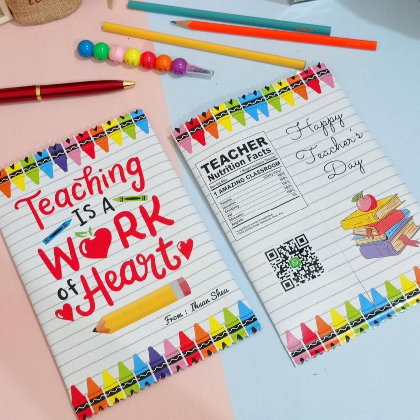 

Pouch snack bag kemasan kado untuk guru | chips bag teachers edition