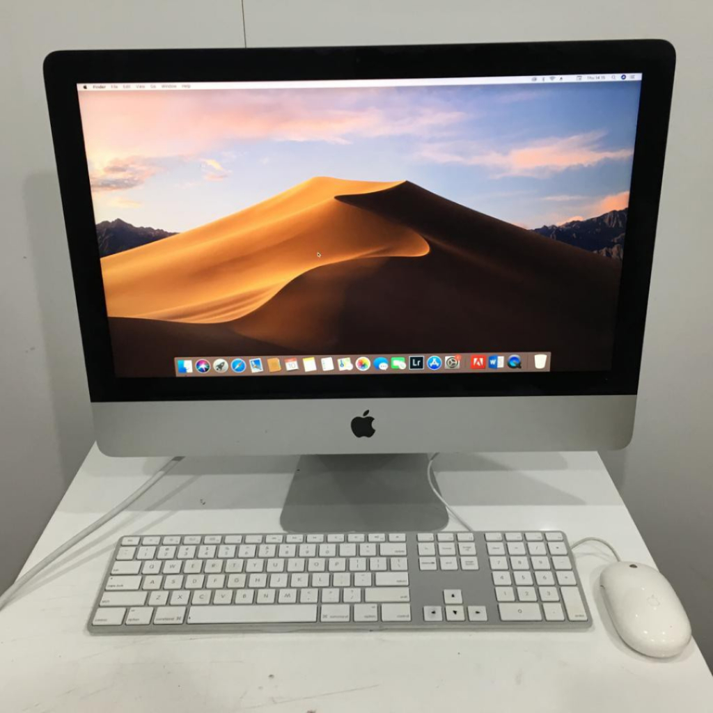 PROMO IMAC 21 INCH SLIM 4K 2017 A1418 CORE I5 3.0GHZ RAM 16GB HDD 1 TB SECOND ORIGINAL FREE KEYBOARD