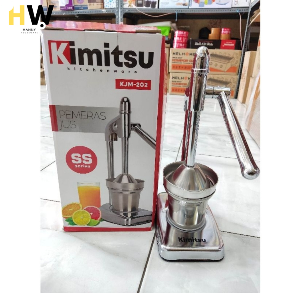 Alat Pemeras Jeruk Press Manual Stainless Juicer Manual Kimitsu
