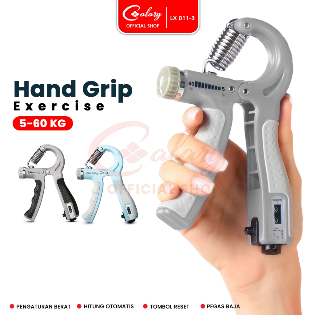 CALARY Handgrip Strengthener Olahraga Otot Lengan Portable 011-3