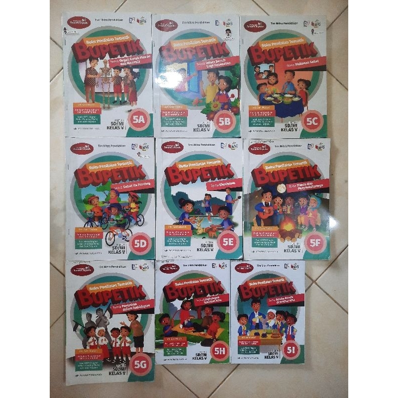 

bupetik kelas 5 lengkap A-i ( bekas pakai)