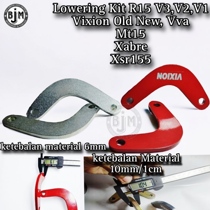 Conrod Lowring kit R15 v3 R15 v2 R15 v1 Vixion Xabre Mt15 Xsr155 Pemendek Shock Blakang R15v3 R15 v2