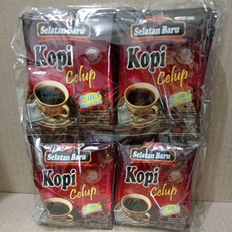 

Kopi Celup 2 In 1 Selatan Baru Ada Gula Isi 20