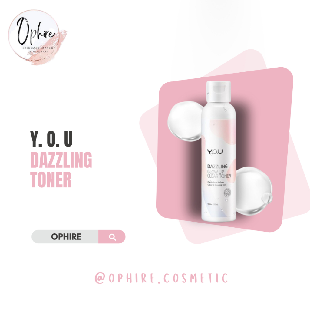 YOU Dazzling Glow Up Clear Toner / Toner Dazzling