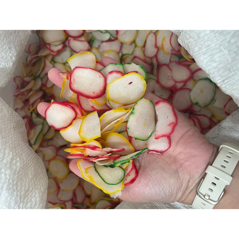 

Kerupuk Bawang Warna Warni 500gram