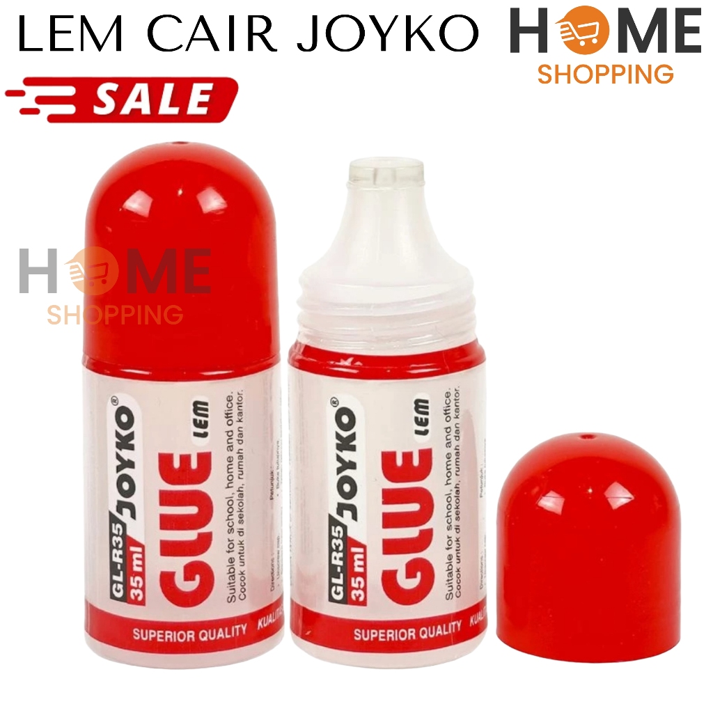 

[HS] ATK002 GLUE LIQUID JOYKO GL-R35 / LEM CAIR JOYKO 35ML / LEM KERTAS / LEM JOYKO TRANSPARAN / LEM CAIR GL-R35 / JOYKO LIQUID GLUE / LEM KERTAS