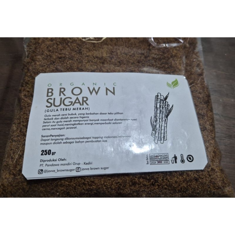 

Brown Sugar 250gr