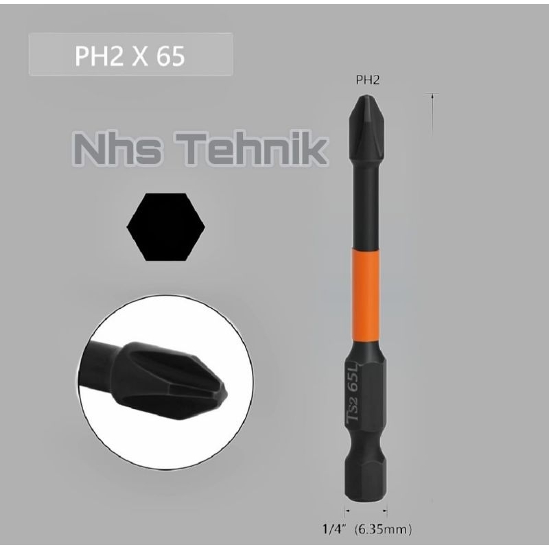 MATA BOR OBENG IMPACT MATA OBENG S2 MAGNETIK BAJA KUAT