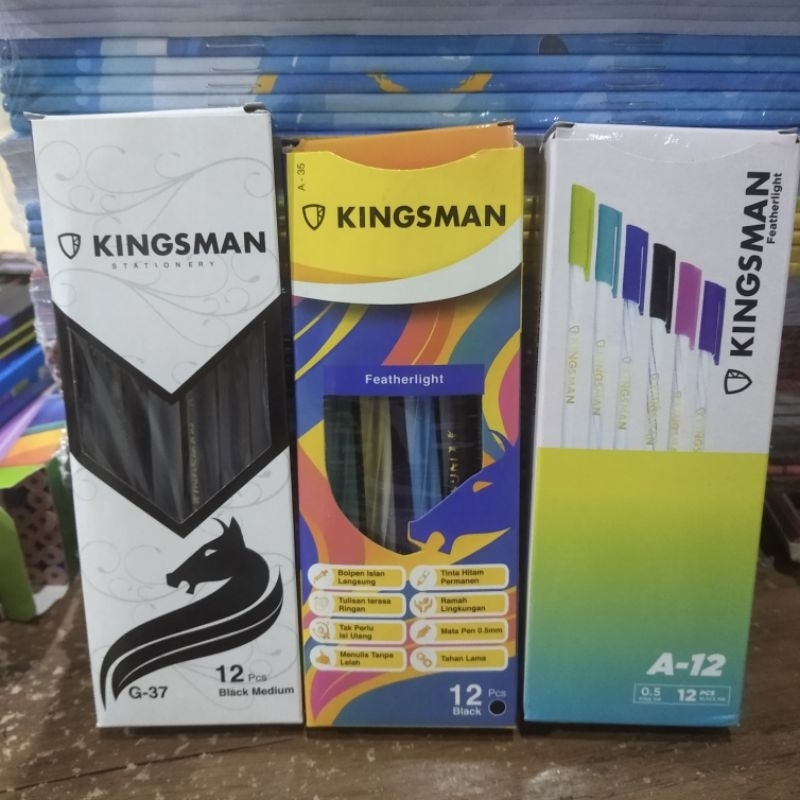 

Pena Murah Kingsman 12 Pcs