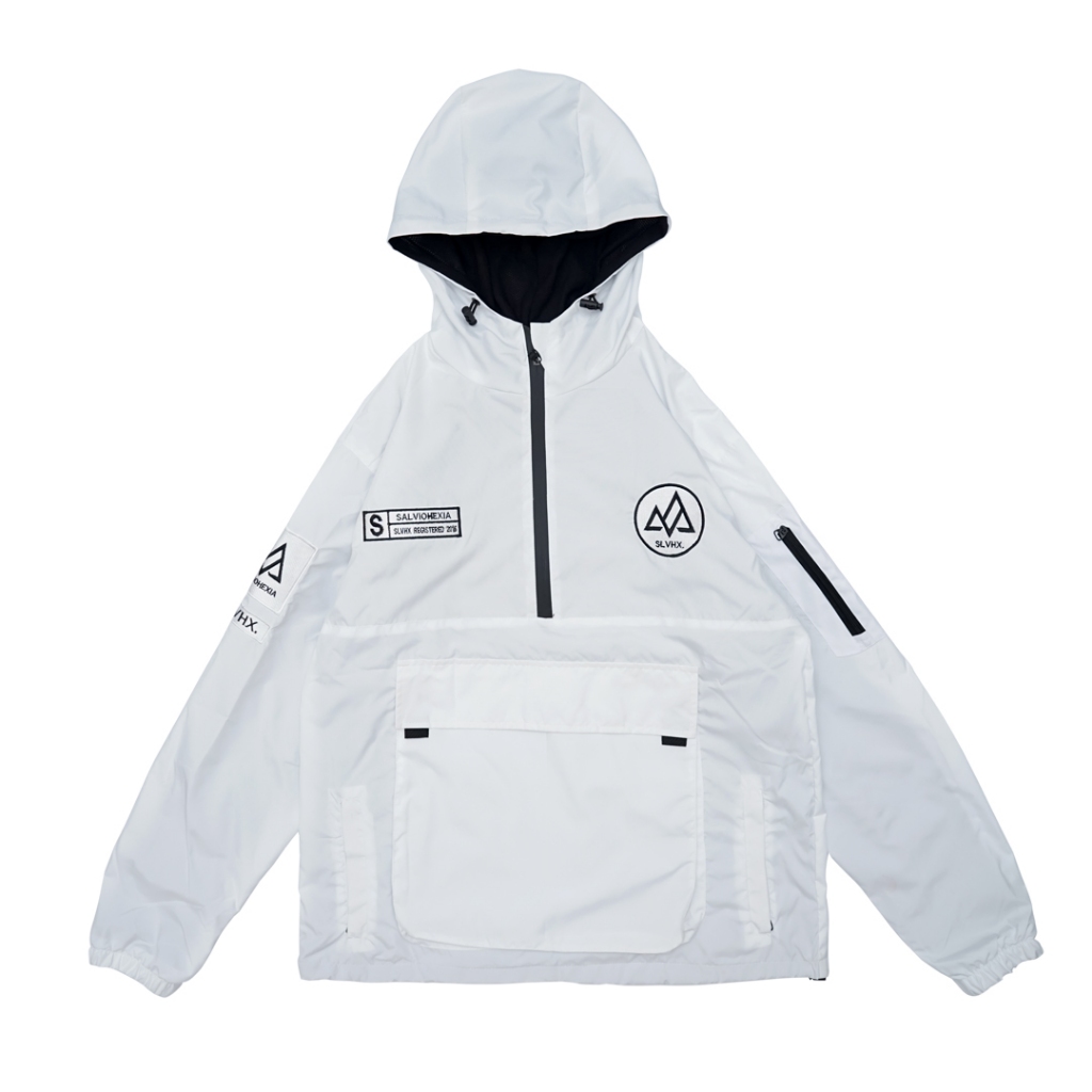 Zade Supply Cagoule Jacket Valley White
