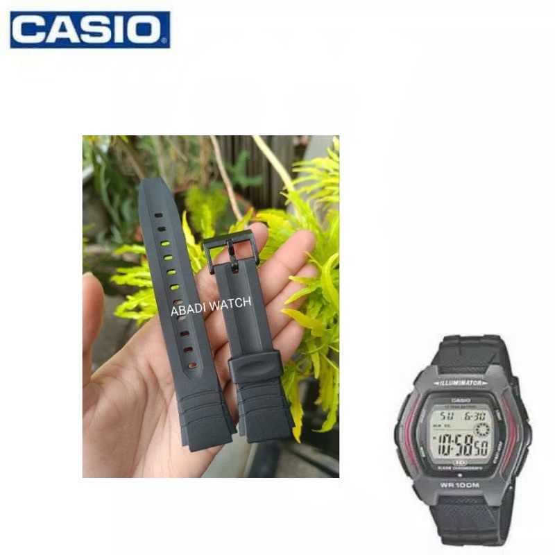 STRAP TALI JAM CASIO HDD600 HDD-600 HDD 600 TALI JAM TANGAN CASIO HDD 600G PAS dan langsung dipakai