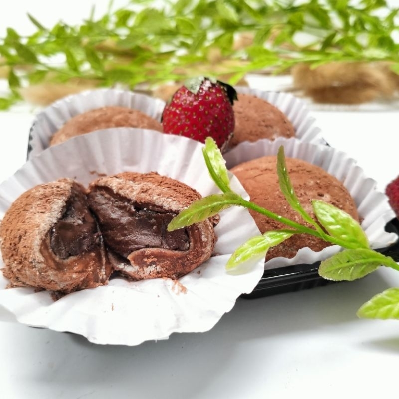 

mochi daifuku choco truffle