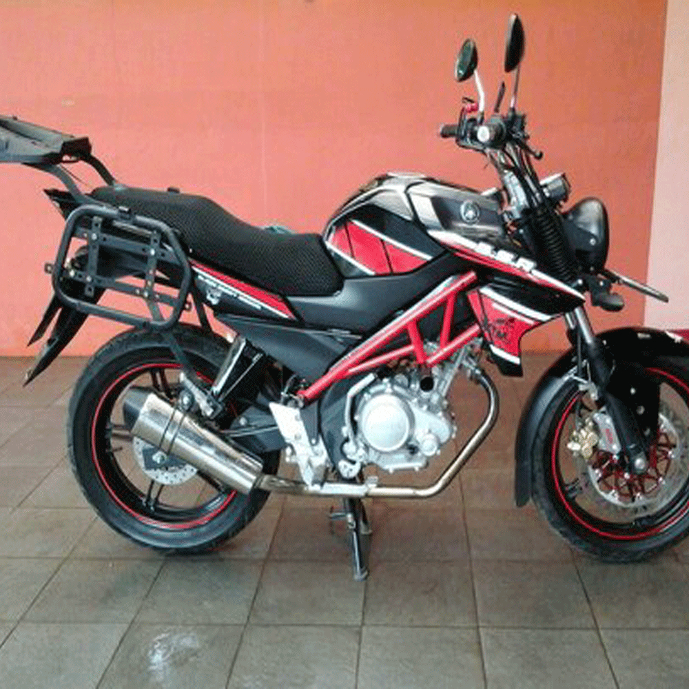 Set lampu  Breket Pesek Pangkon Lampu Variasi Bulat New Vixion NVL headlamp lampu depan