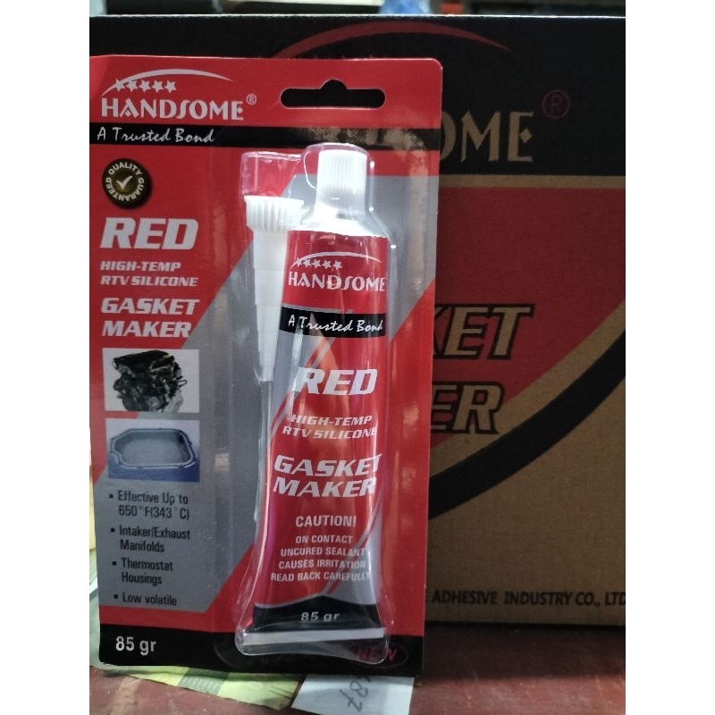 Lem Red Silicone Handsome 85 gram