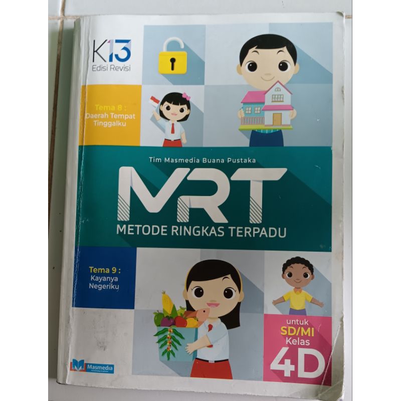 Buku MRT (Metode Ringkas Terpadu) Kelas 4 (4.D)