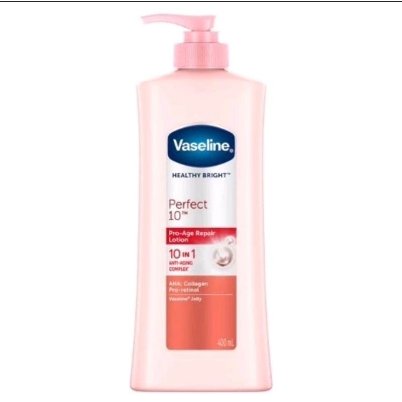 TERMURAH!!! VASELINE PERPECT 10TM LOTION 400ML