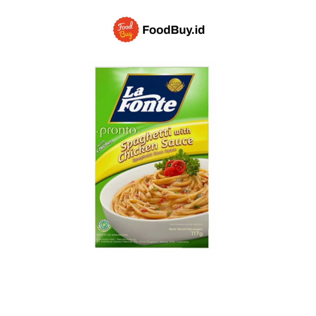 

La Fonte Spaghetti With Chicken Sauce 117gr