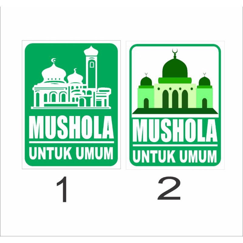 

STIKER MUSHOLLA UMUM