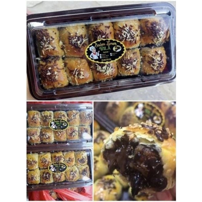 Bolen lumer bila coklat pisang keju