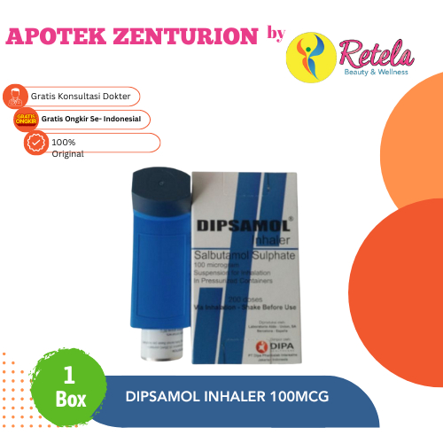 DIPSAMOL INHALER 100MCG