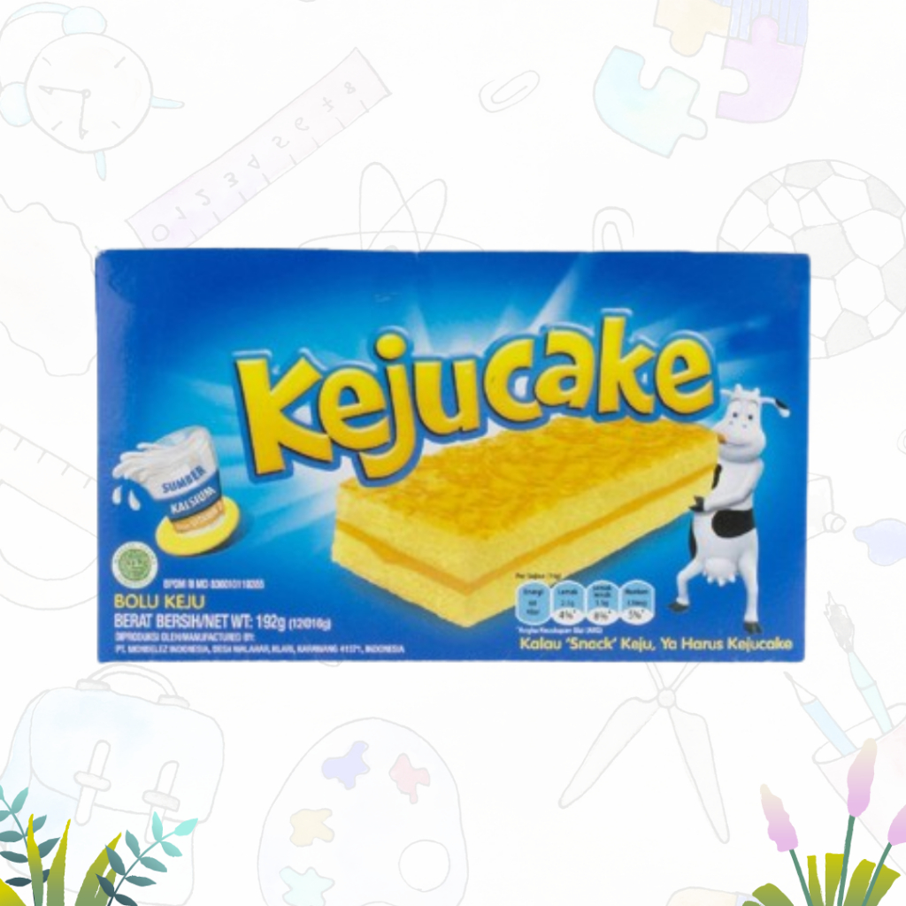 

Kraft Keju Cake Bolu 12x16gr (1box)