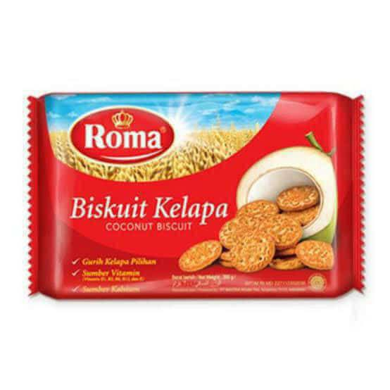 

ROMA KELAPA 300GR BISCUIT ROMA KELAPA KEMASAN 300GR SG