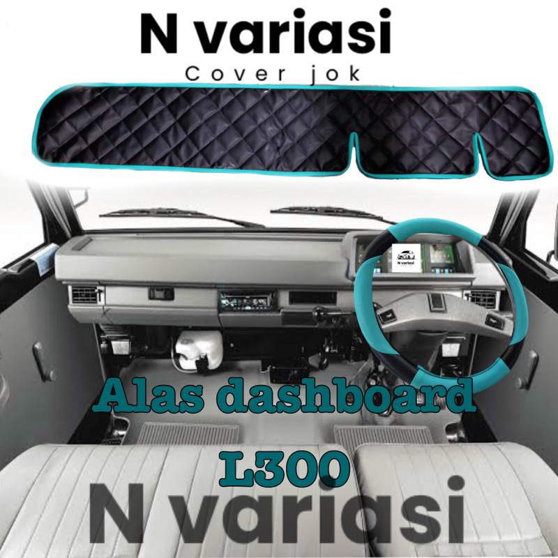 Cover dashboard Alas dashboard L300/Canter motif wajik