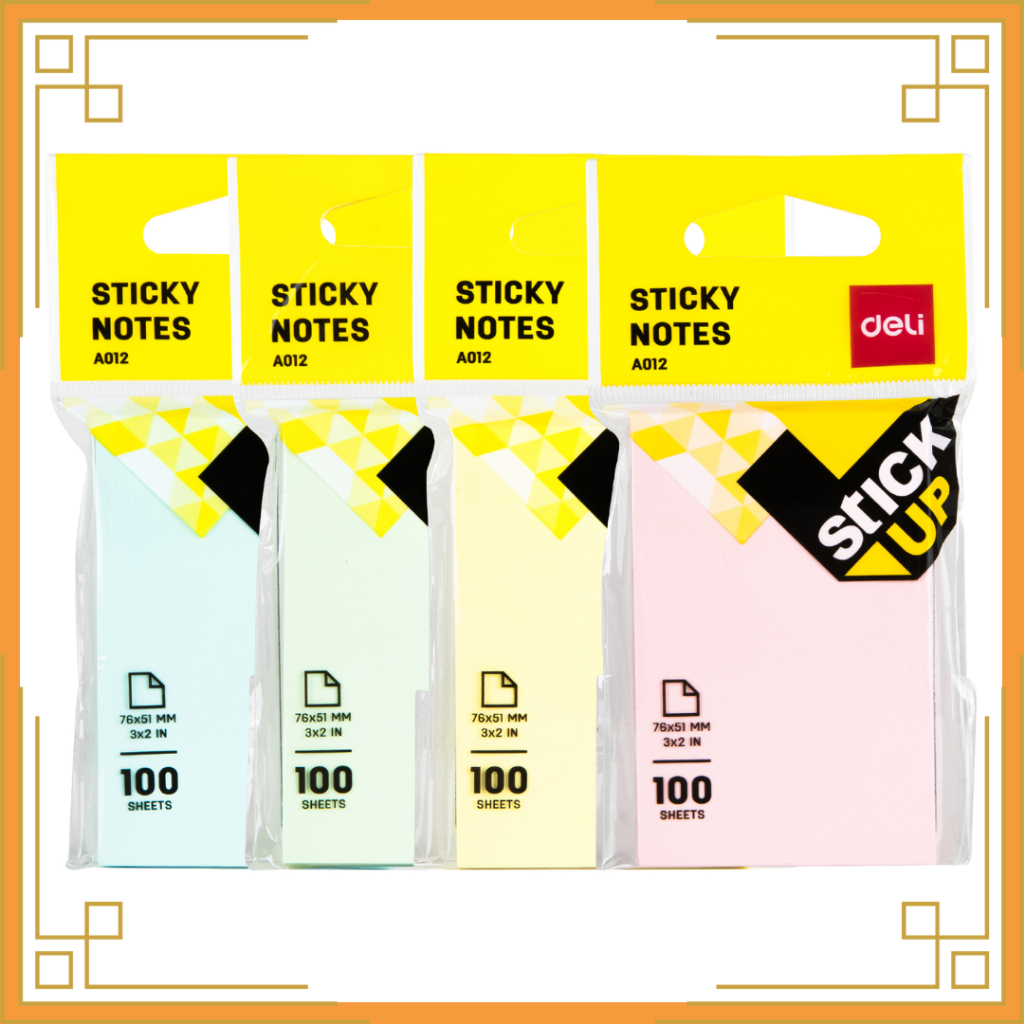 

DELI Sticky note 76x51mm A01202