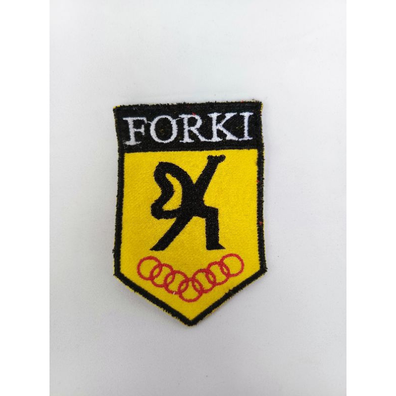 logo bordir forki karate standar