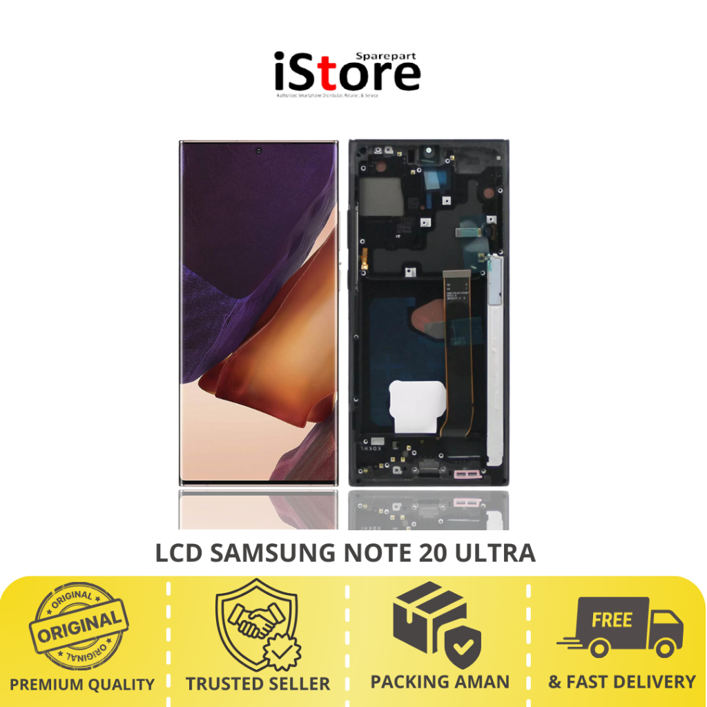 LCD Samsung Note 20 Ultra OLED With Frame Fullset Touchscreen HFIX